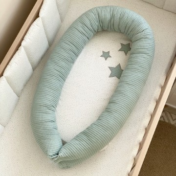Poza cu Protecție pentru somn - Baby Nest Stars vafă mentă